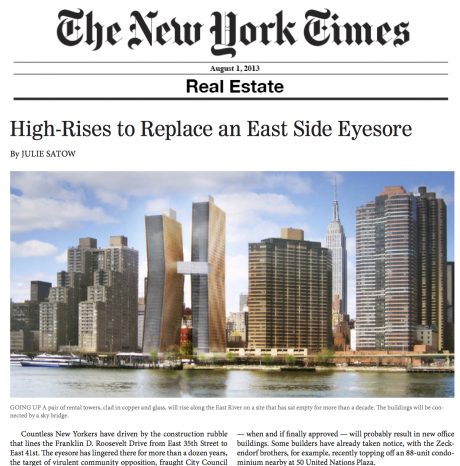 616 FIRST AVE New York Times 8.1.13